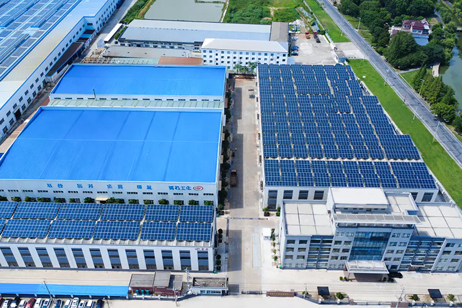 Фабрика снаружи