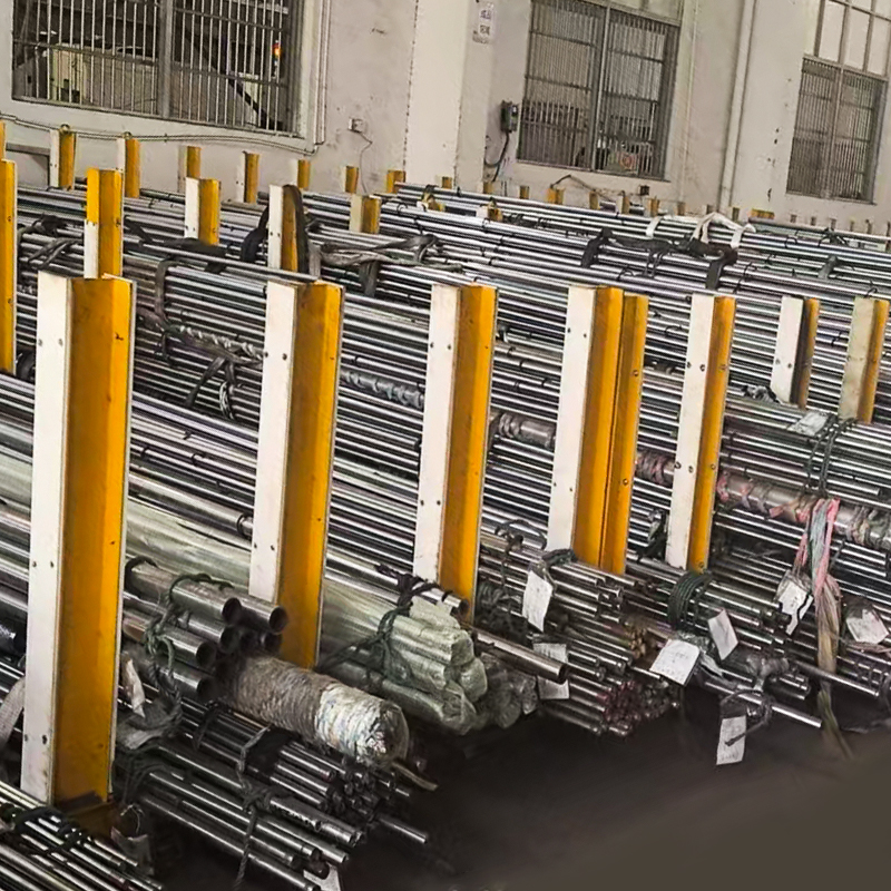 Шток поршня – нержавеющая сталь / легированная сталь, твердое хромирование, индукционная закалка, Ø[OD] x [длина] мм